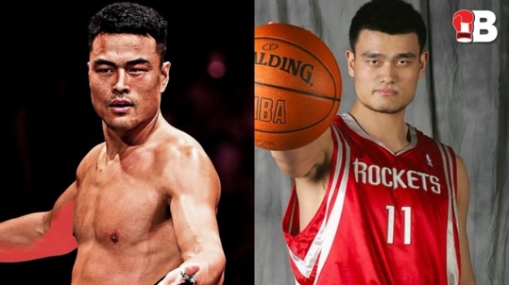 几分像？UFC“下山虎”张名扬：有时会被认成姚明