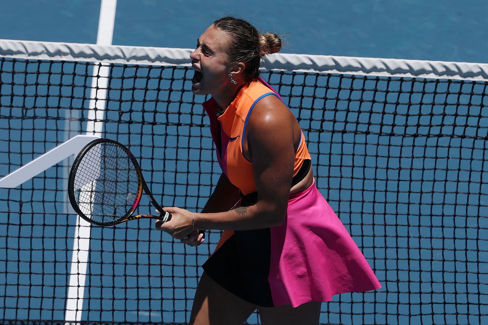 开云官网-萨巴伦卡双抢七胜波塔波娃 晋级澳网女单16强