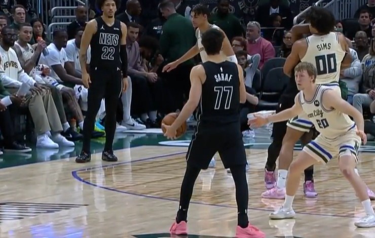 打急眼了！利德尔支肘+推搡希姆斯&amp;双方冲突 前者二级恶意被驱逐